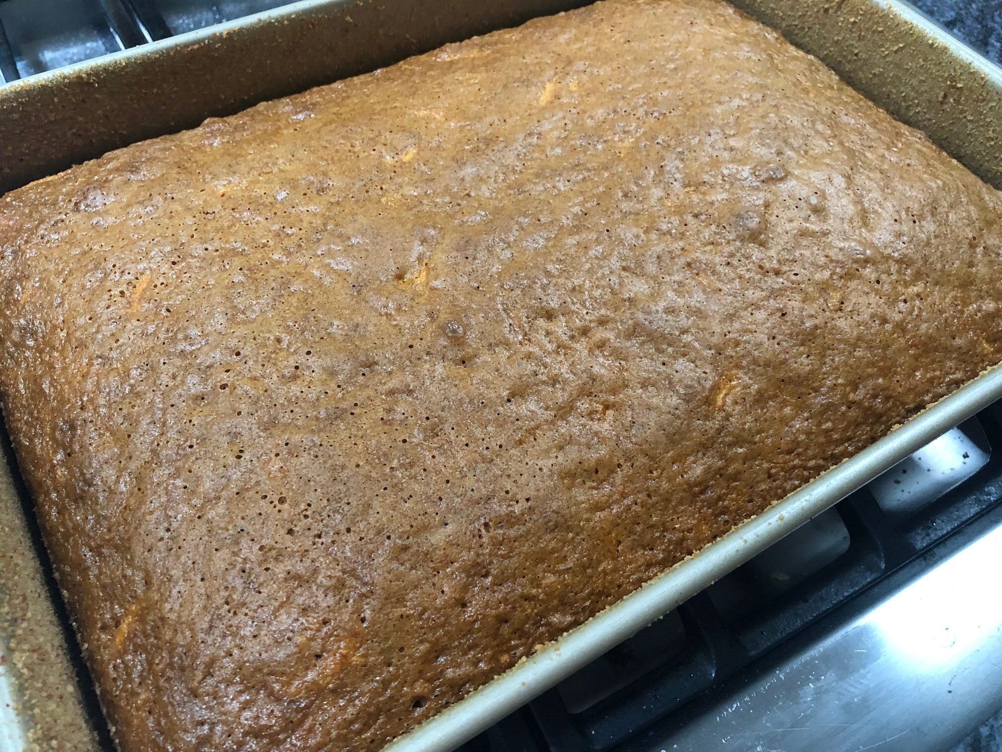 baking carrot cake