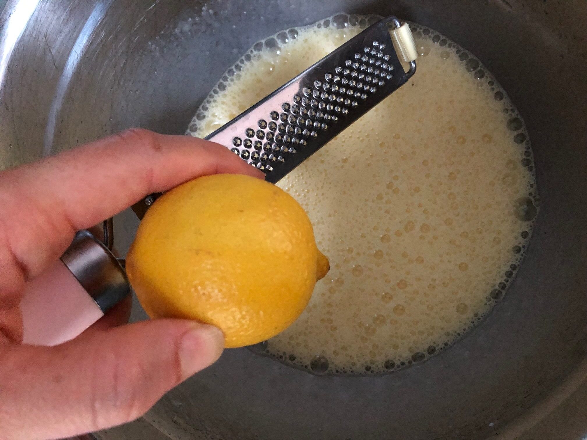 lemon zest