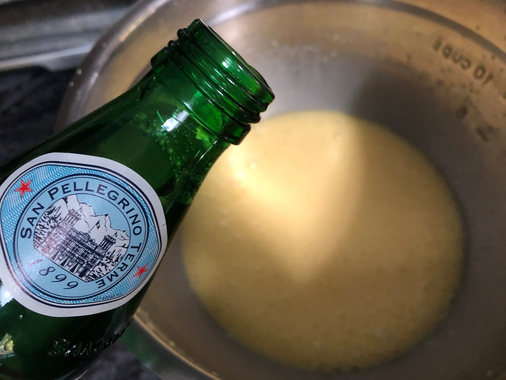 sparkling water