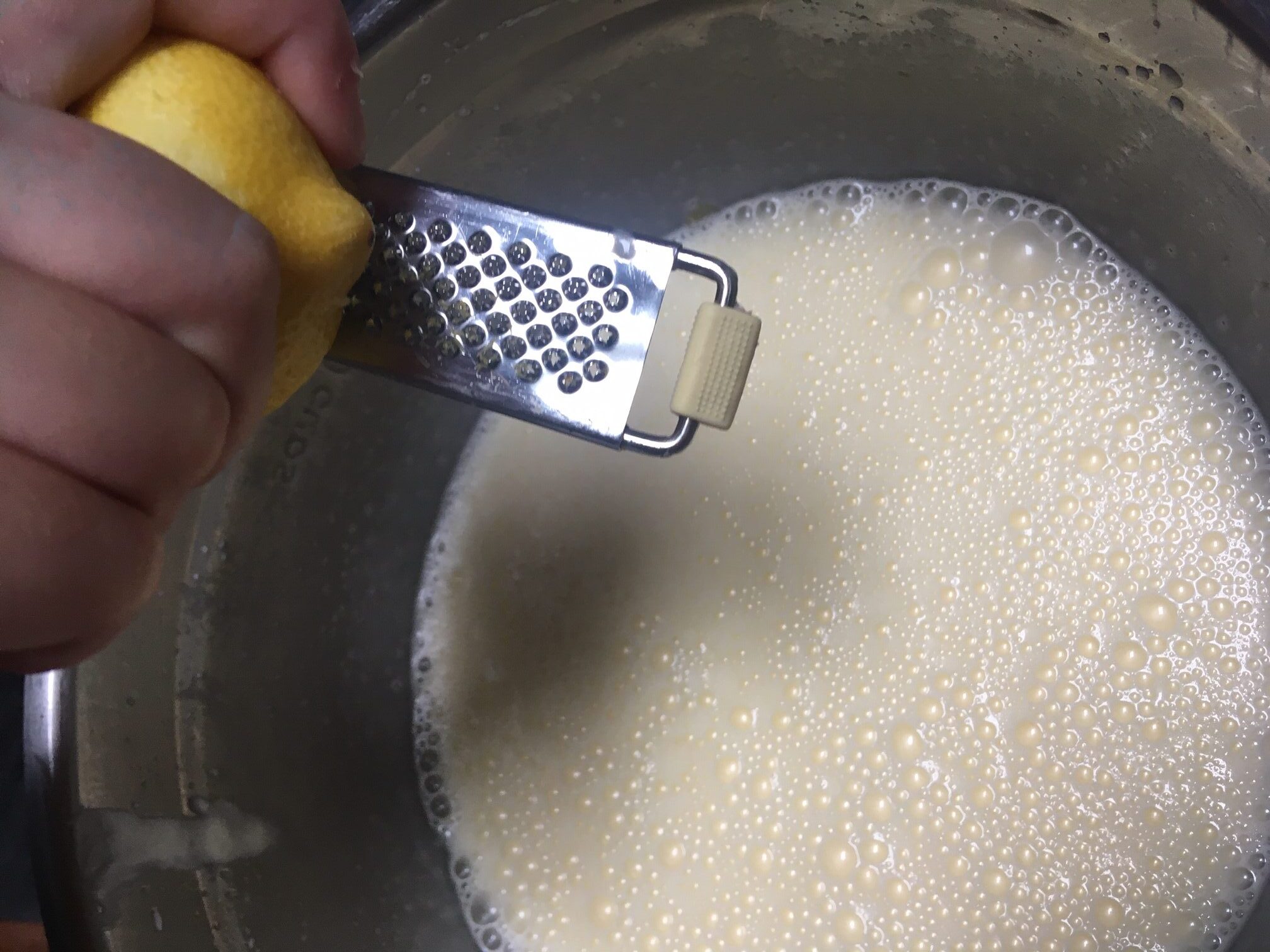 lemon zest