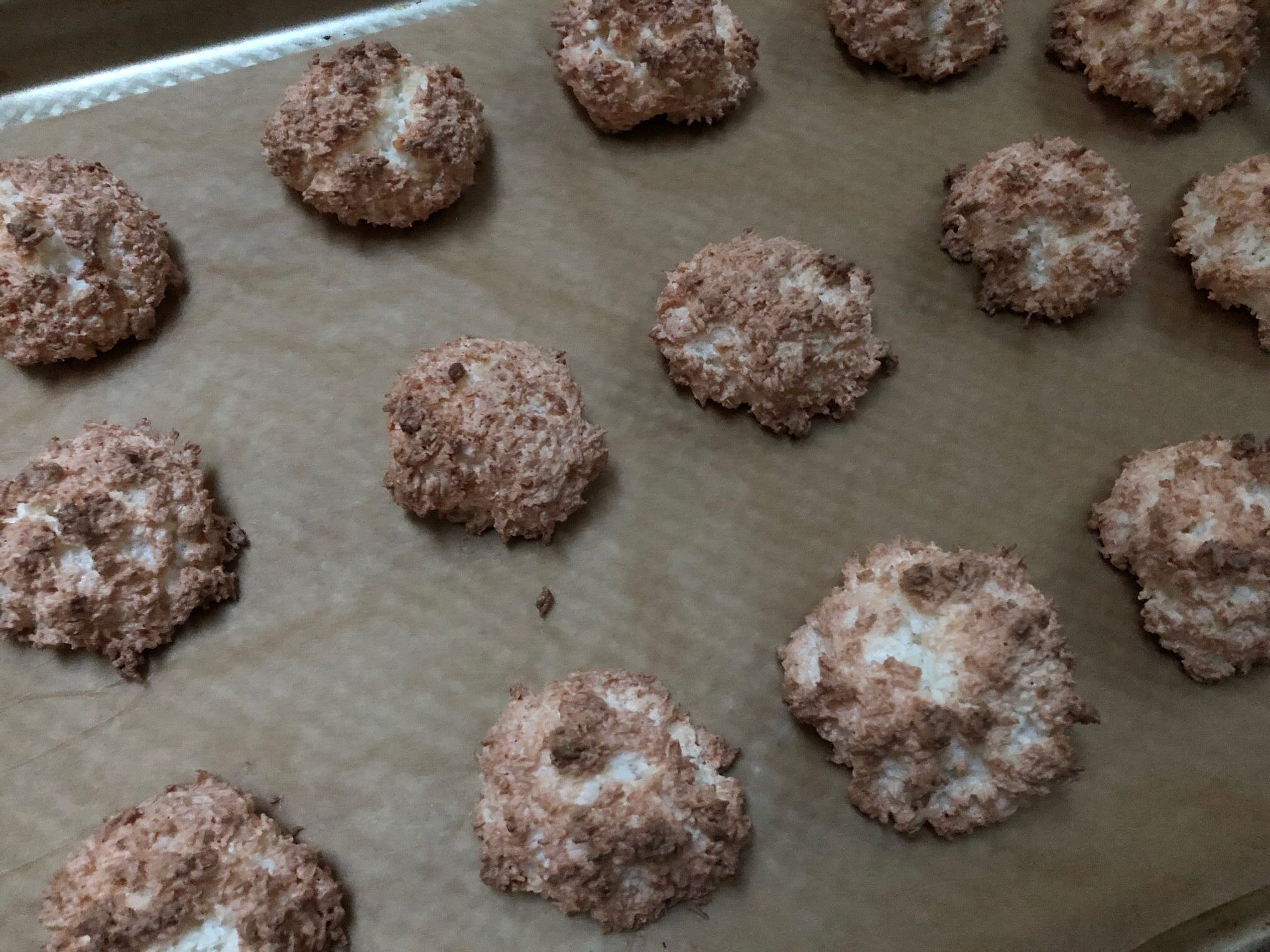 baked coconut macaroons