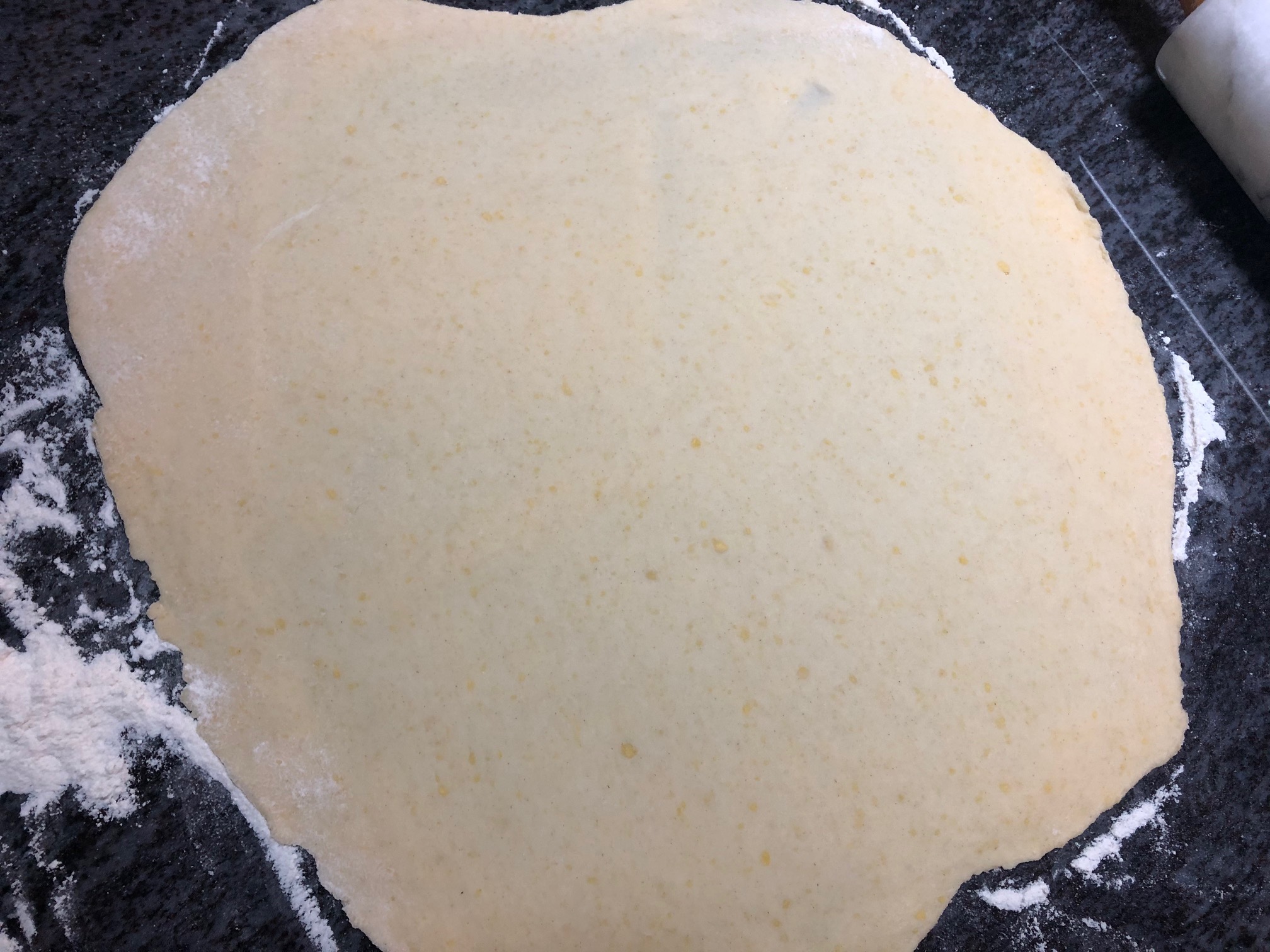 roll out the dough