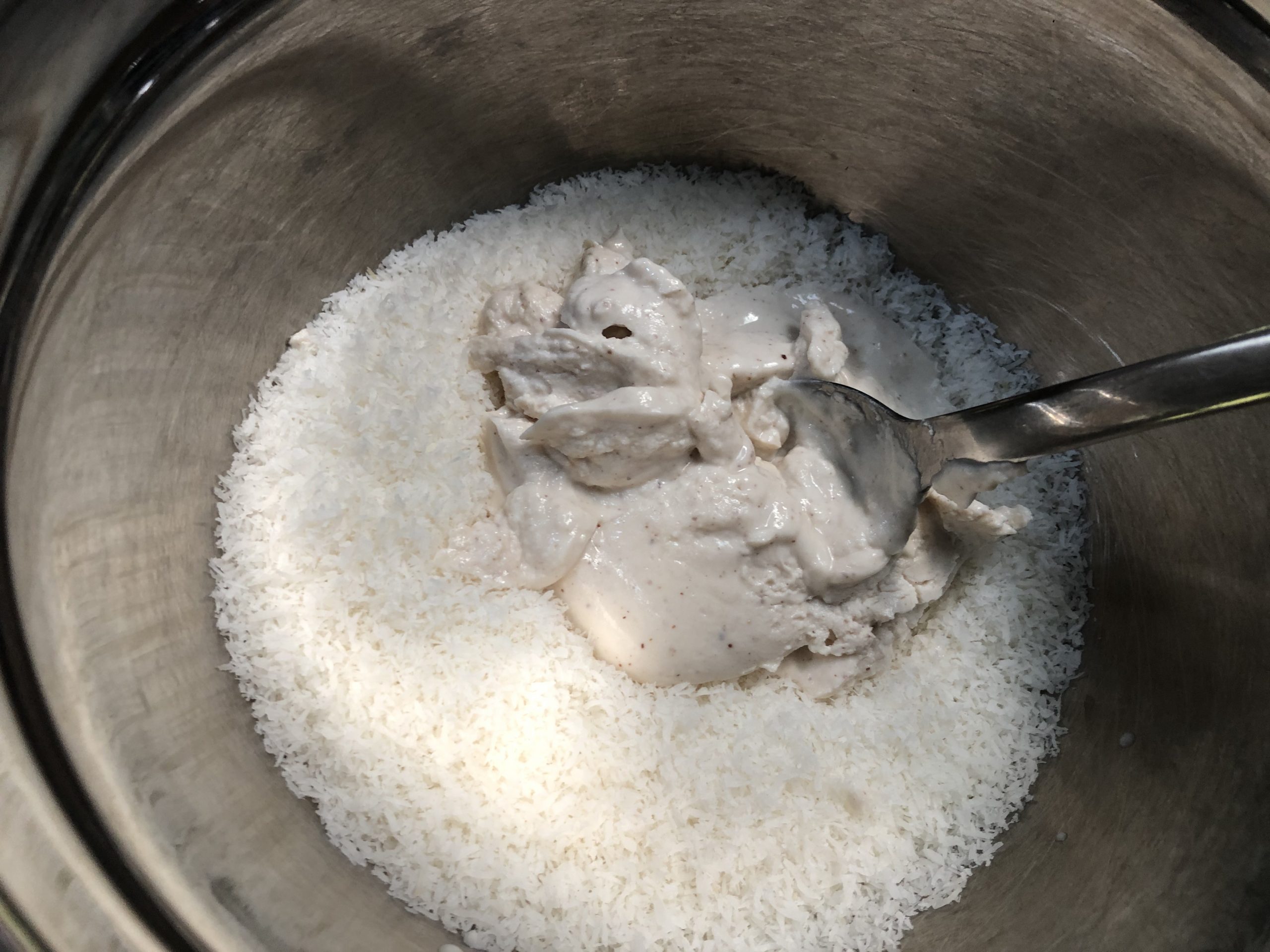 coconut and yoghurt