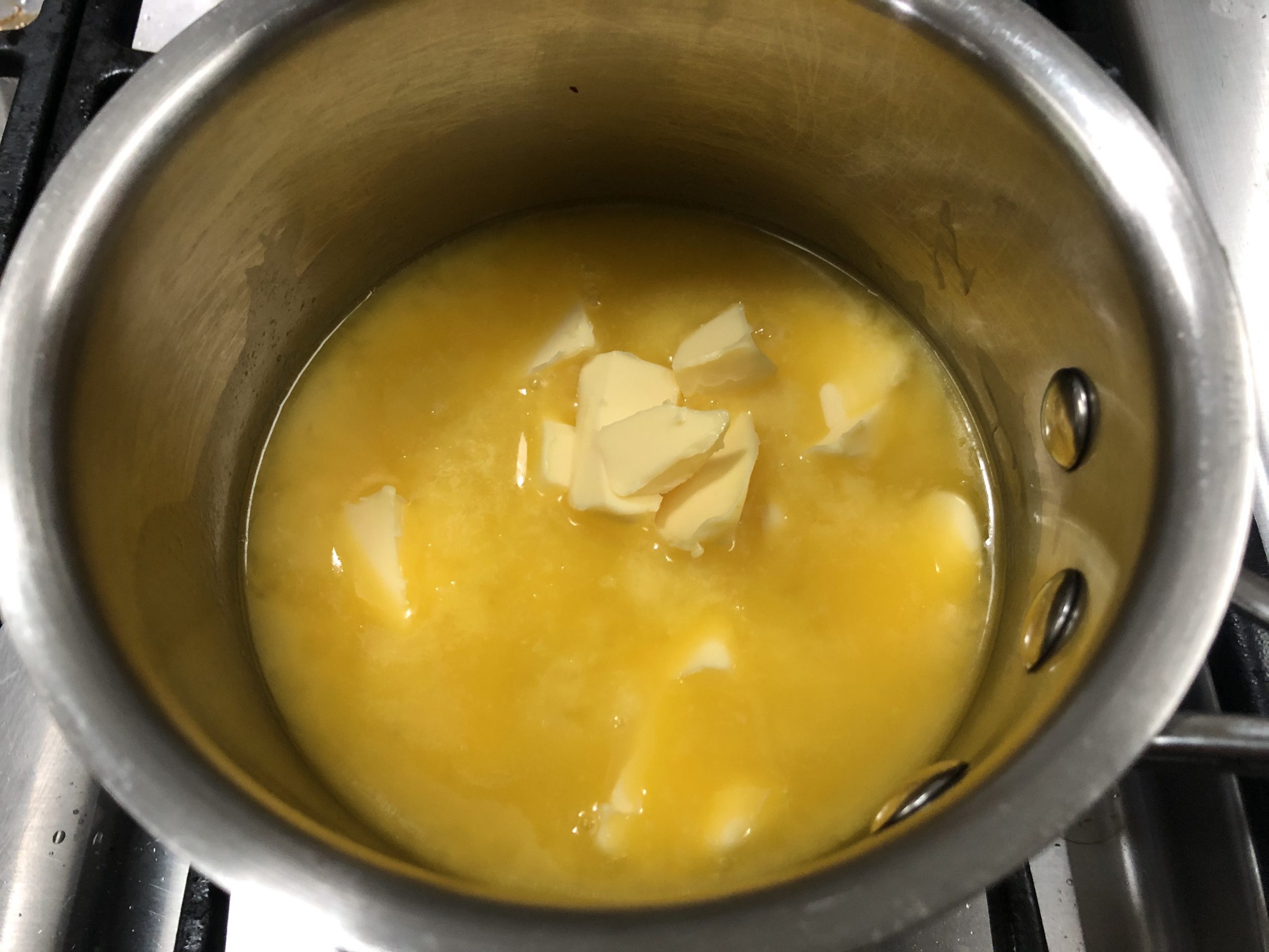 melting butter