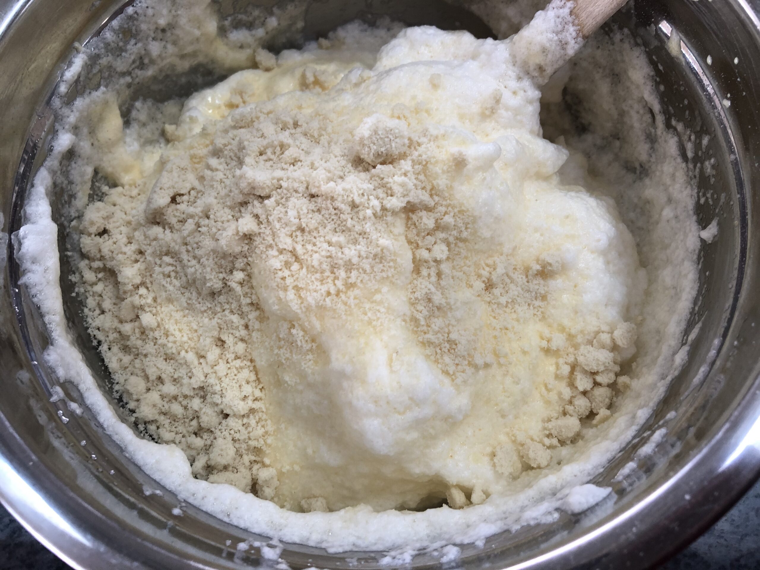 adding almond flour